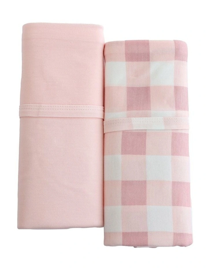 Sundae Jersey Swaddle Wraps 2 Pack in Cupcake image 1