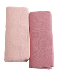 Sundae Muslin Wraps 2 Pack in Cupcake