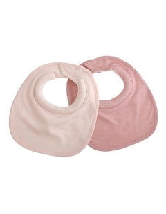 Sundae Dribble Bibs 2 Pack in Cupcake