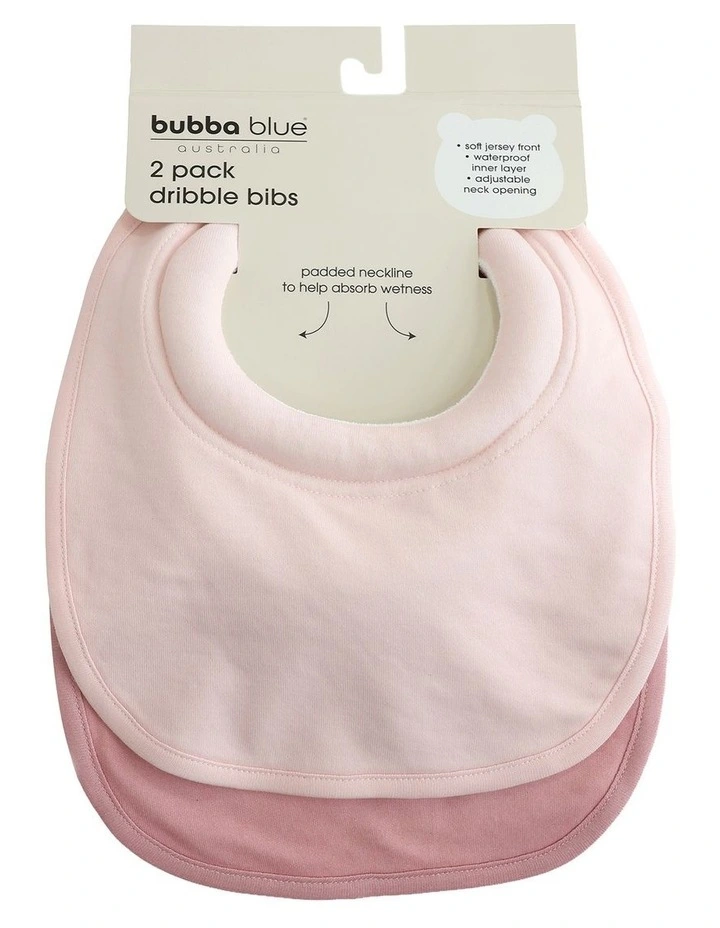 Sundae Dribble Bibs 2 Pack in Cupcake image 2