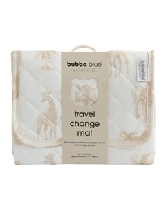 Serengeti Travel Change Mat in Beige