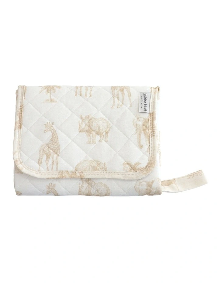 Serengeti Travel Change Mat in Beige image 2