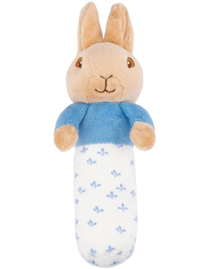 Peter Rabbit & Flopsy Bunny Stick Rattles Pack Of 2 in Assorted image 3