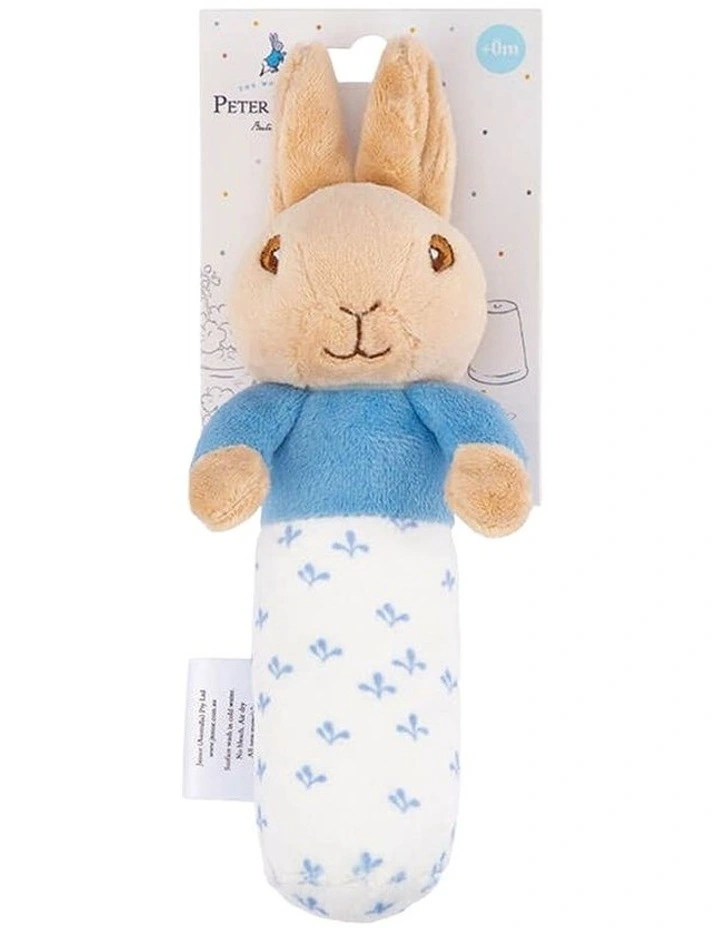 Peter Rabbit & Flopsy Bunny Stick Rattles Pack Of 2 in Assorted image 5