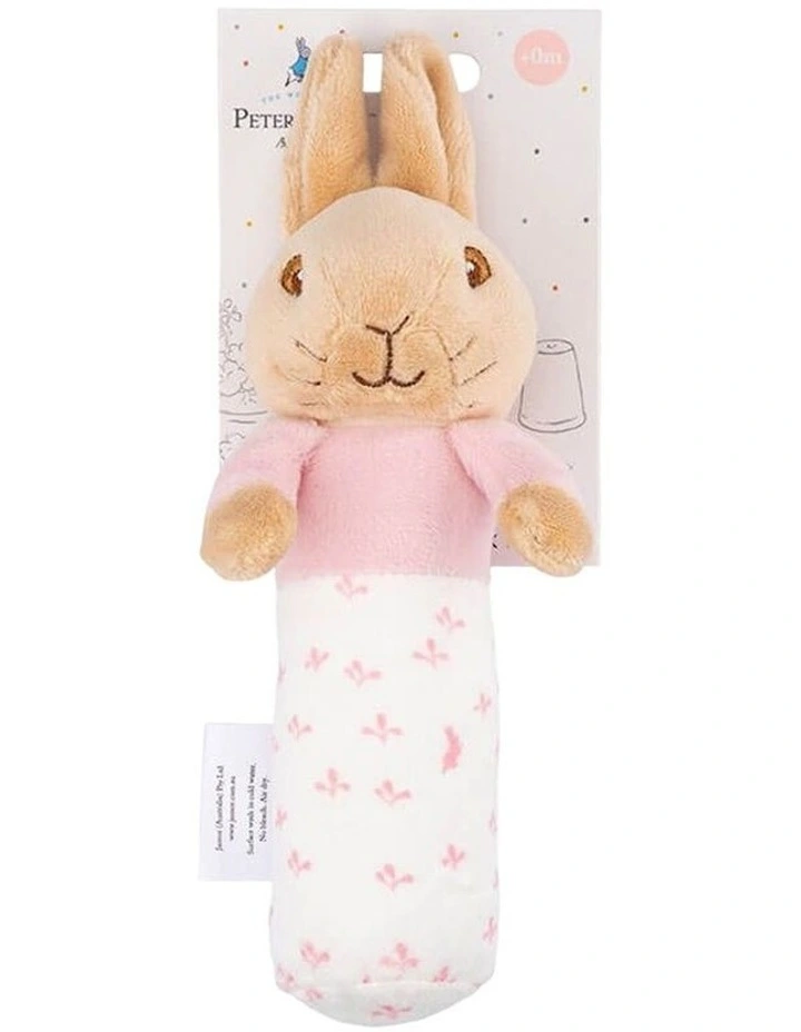 Peter Rabbit & Flopsy Bunny Stick Rattles Pack Of 2 in Assorted image 6