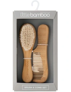 Little Bamboo Brush and Comb Set