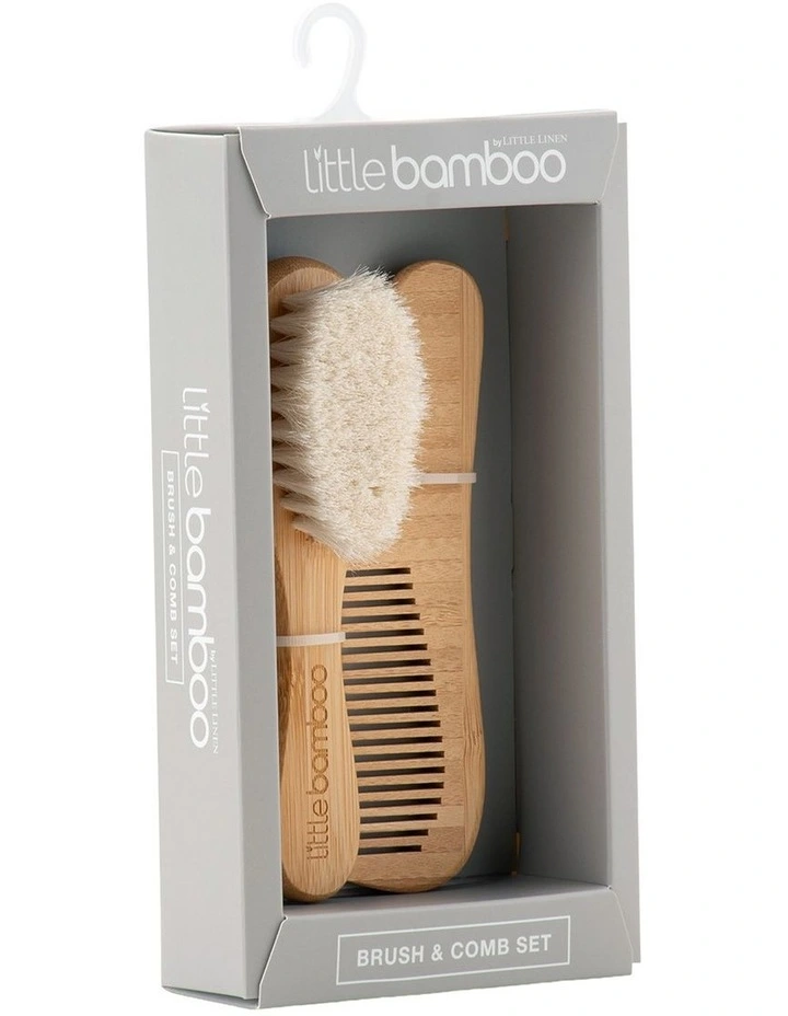 Little Bamboo Brush and Comb Set image 2