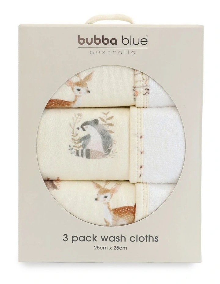 Enchanted Wash Cloths 3 Pack image 2