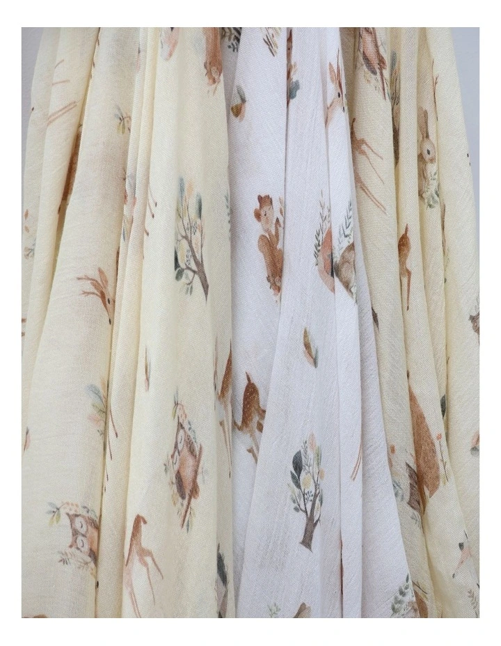 Enchanted 3pk Muslin Wraps image 3