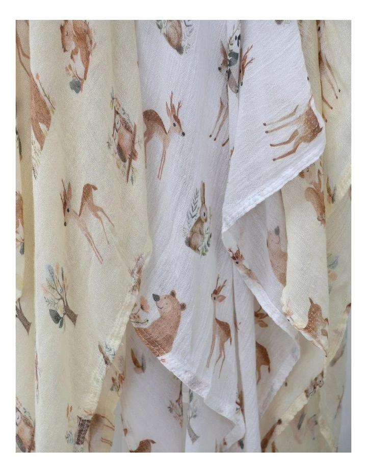 Enchanted 3pk Muslin Wraps image 4