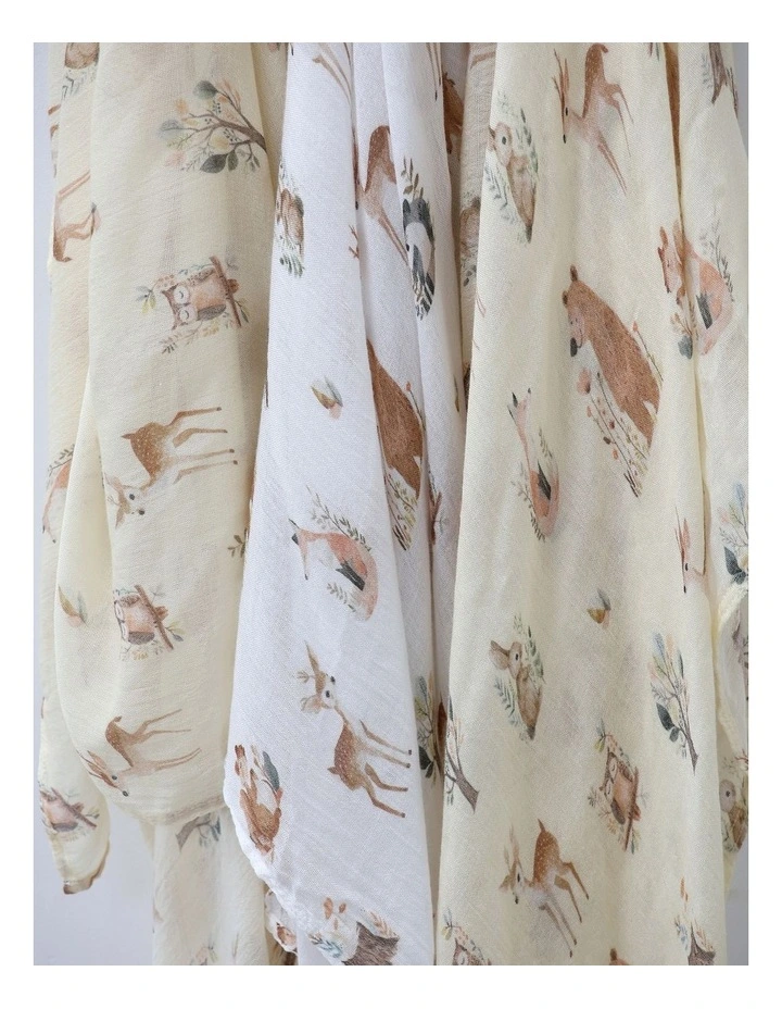 Enchanted 3pk Muslin Wraps image 7