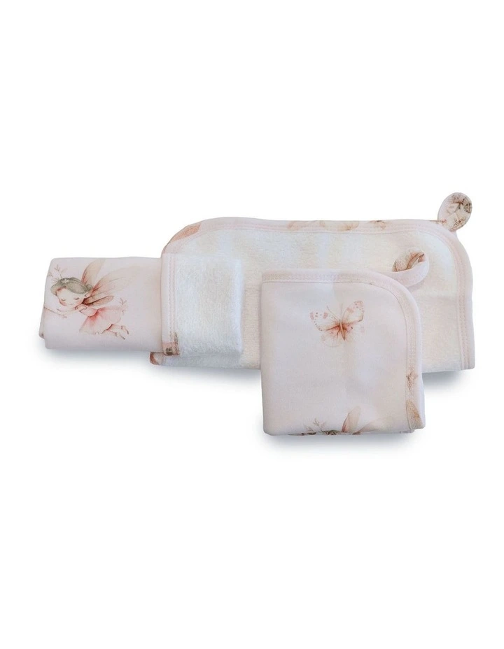 Fairy Princess 3pk Wash Cloths image 1