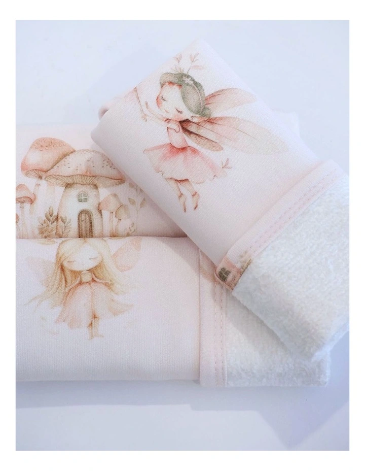 Fairy Princess 3pk Wash Cloths image 3