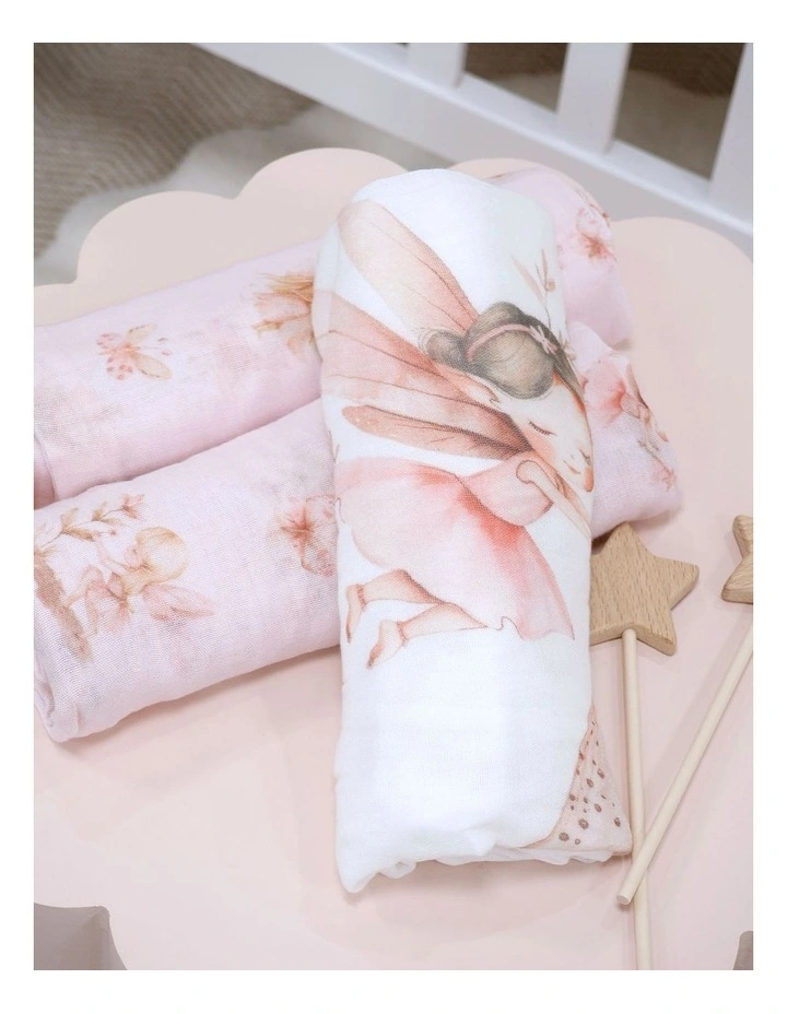Fairy Princess 3pk Muslin Wraps image 3