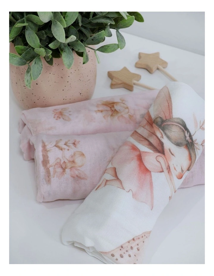 Fairy Princess 3pk Muslin Wraps image 4