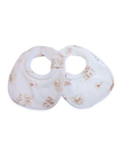 Fairy Princess 2pk Dribble Bibs