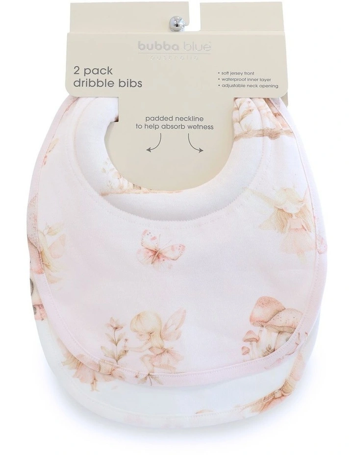 Fairy Princess 2pk Dribble Bibs image 2