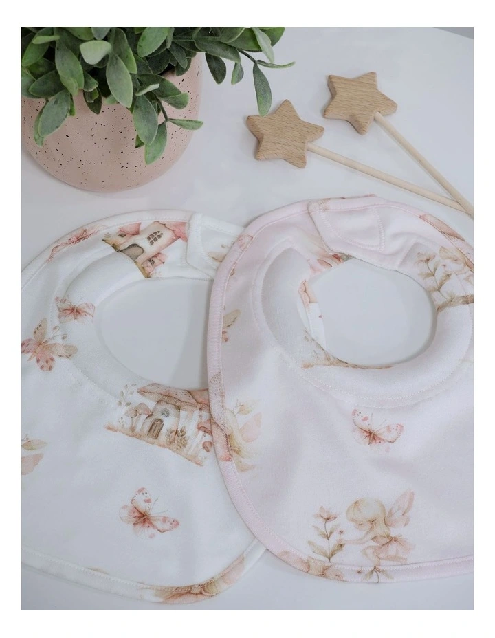 Fairy Princess 2pk Dribble Bibs image 3