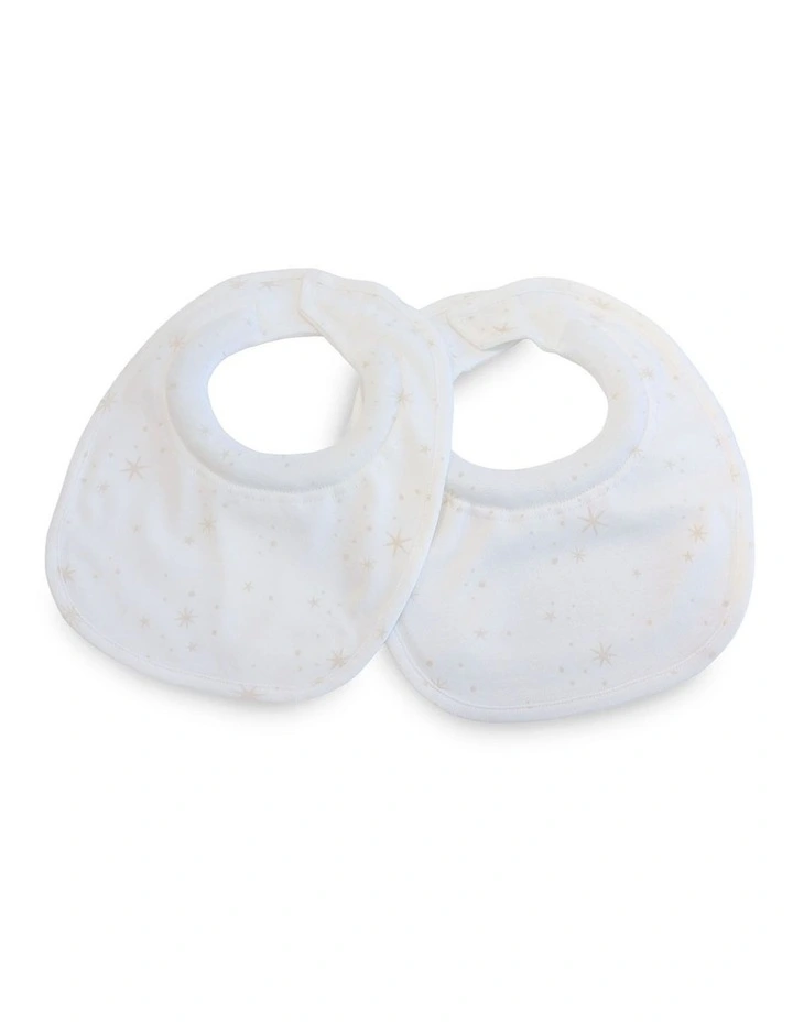 Twinkle Twinkle 2 Pack Dribble Bibs image 1
