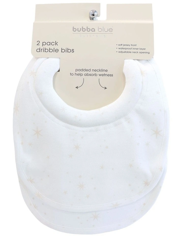 Twinkle Twinkle 2 Pack Dribble Bibs image 2
