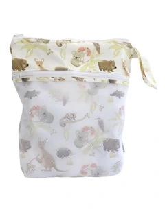 Aussie Animals Wet Bag White Large
