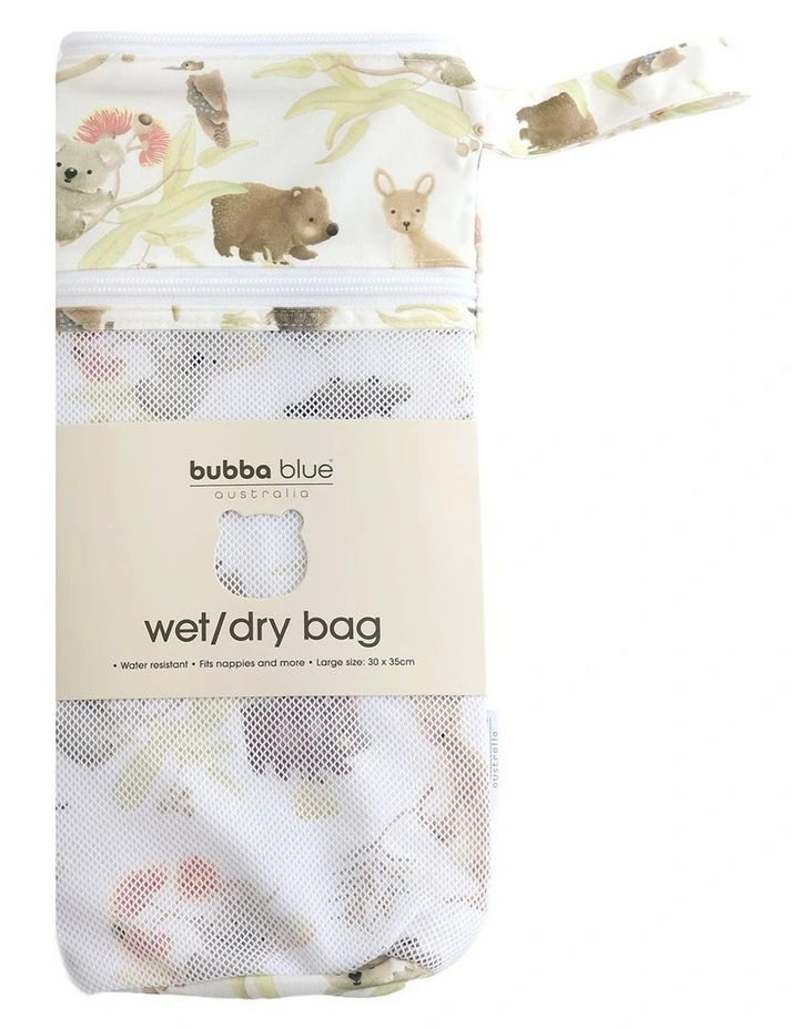 Aussie Animals Wet Bag White Large image 2