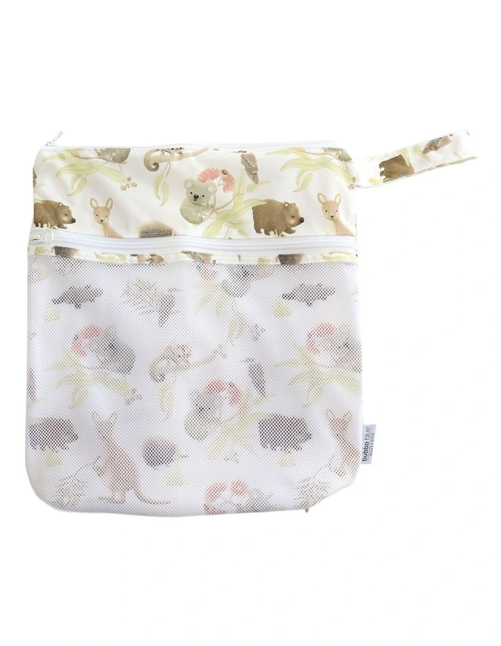 Aussie Animals Wet Bag White Large image 3