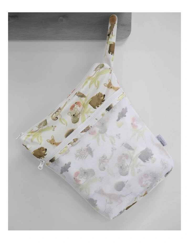 Aussie Animals Wet Bag White Large image 4
