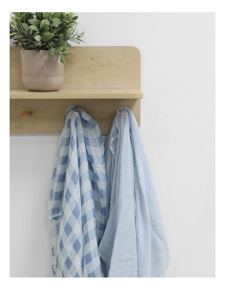 BUBBA SUNDAE 2PK MUSLIN WRAPS - BLUEBERRY image 5