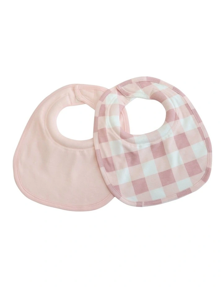 BUBBA SUNDAE 2PK DRIBBLE BIBS - CUPCAKE image 1