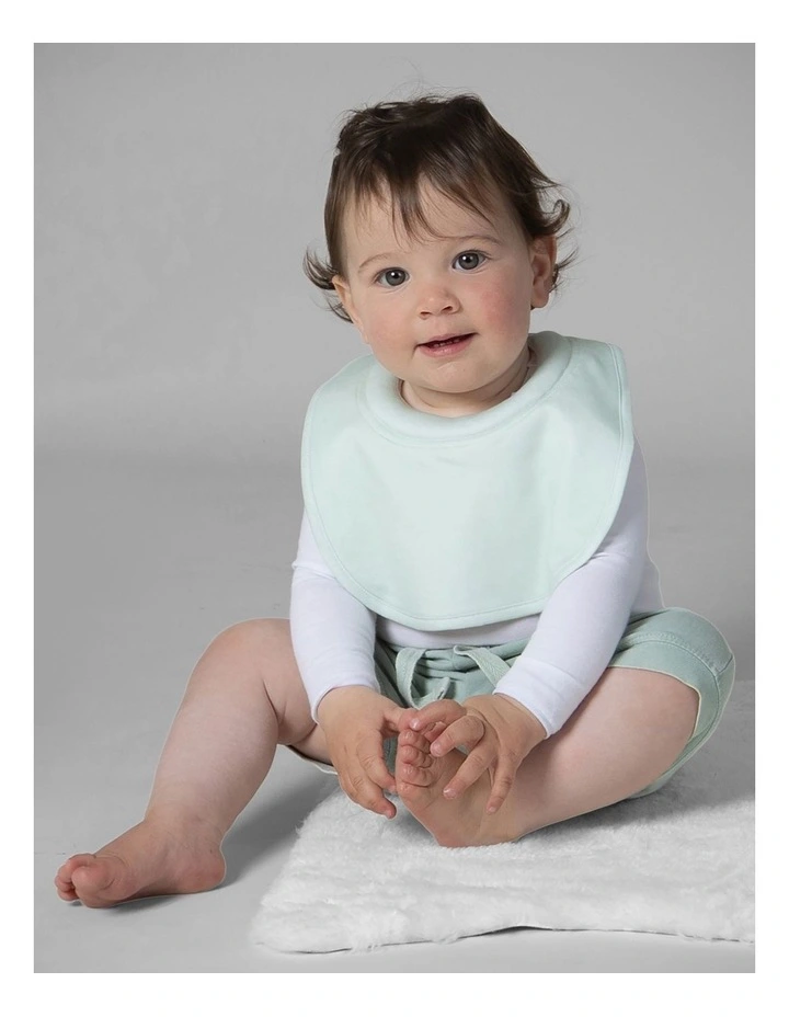 BUBBA SUNDAE 2PK DRIBBLE BIBS - GREENTEA image 5