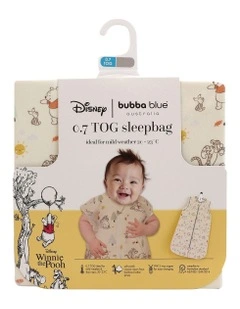 Winnie The Pooh Sleeping Bag 3-12m in Multi
