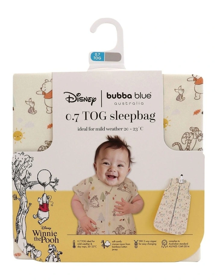 Winnie The Pooh Sleeping Bag 3-12m in Multi image 1