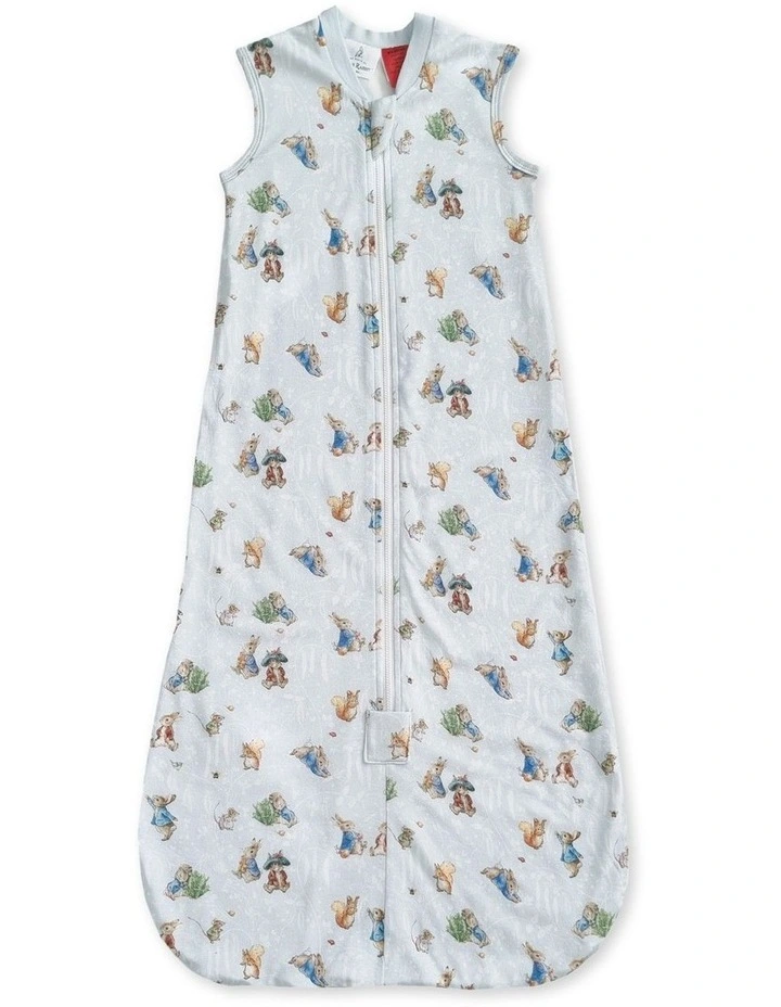 Peter Rabbit And Benjamin Bunny Sleeping Bag 3-12m in Blue image 2