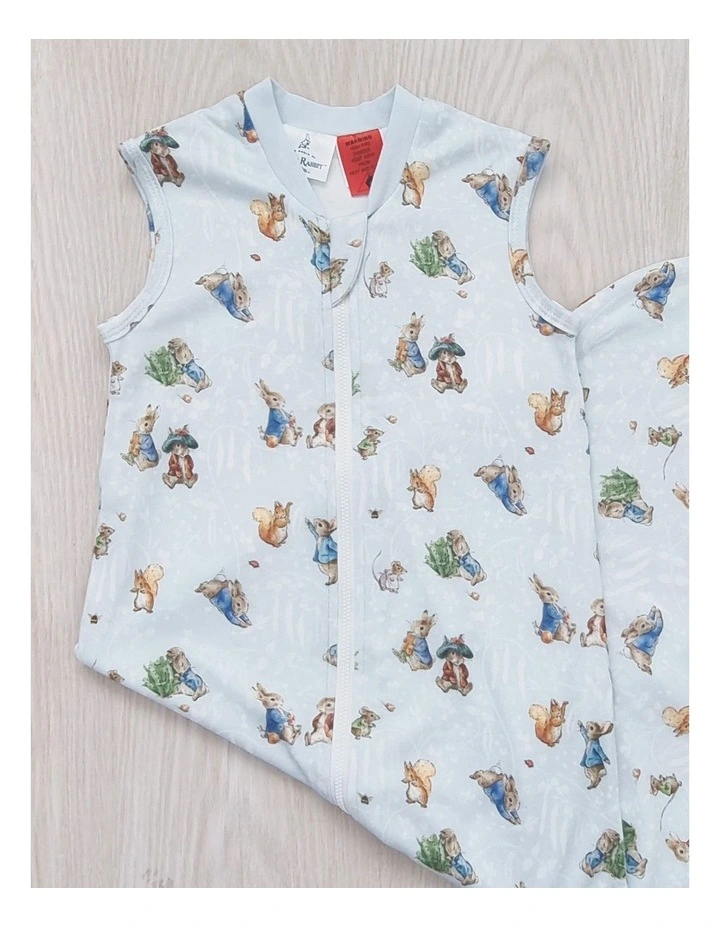 Peter Rabbit And Benjamin Bunny Sleeping Bag 3-12m in Blue image 6