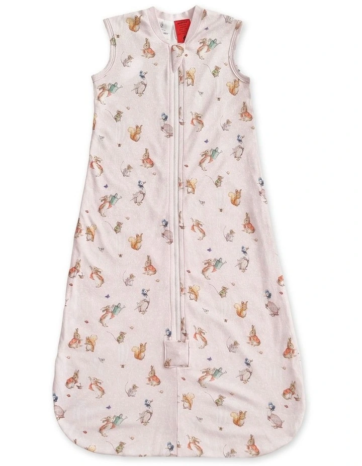 Flopsy Mopsy And Cottontail Sleeping Bag 3-12m in Pink image 3