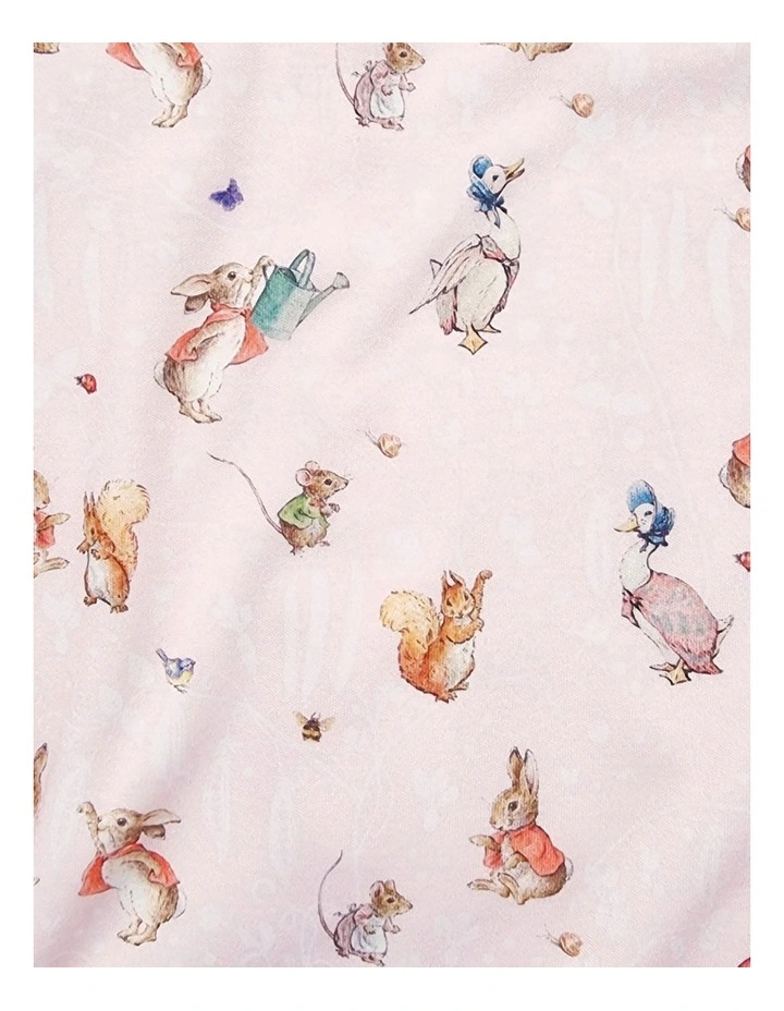 Flopsy Mopsy And Cottontail Sleeping Bag 3-12m in Pink image 5