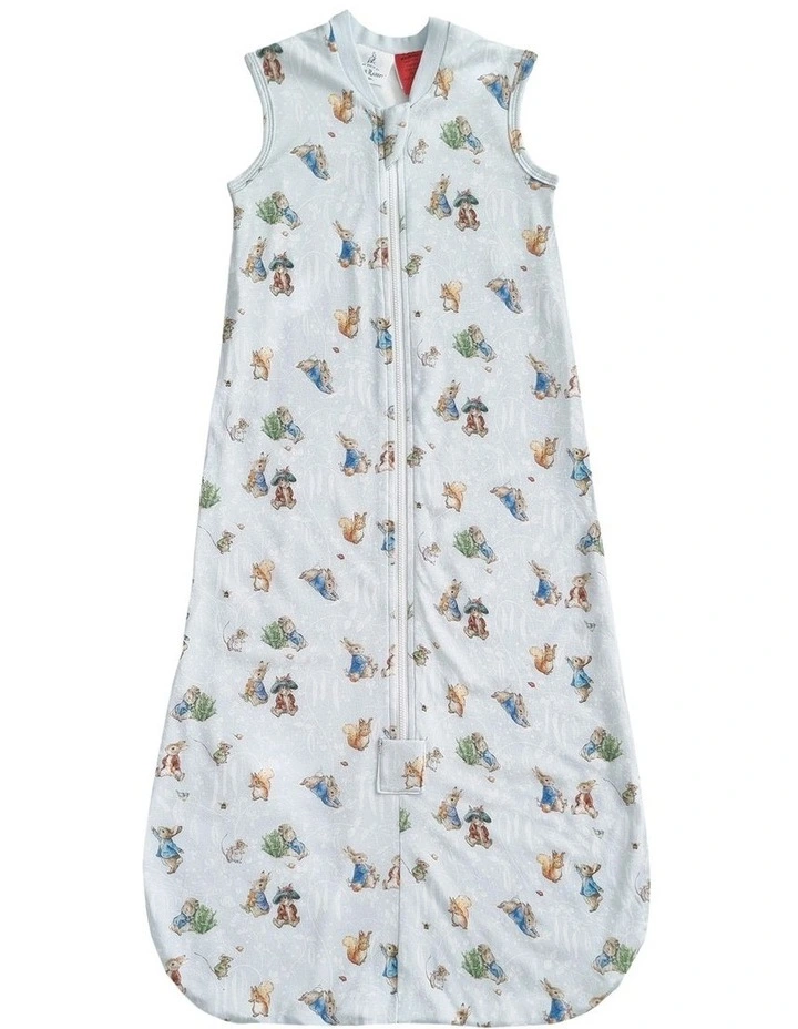 2.5 Tog Benjamin Bunny Sleeping Bag Size 3-12M in Blue image 3