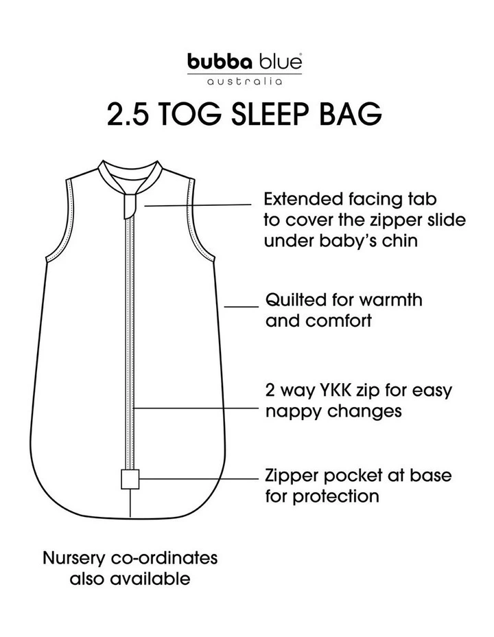 Sundae 2.5 TOG Sleeping Bag (3-12M) in Sand image 5