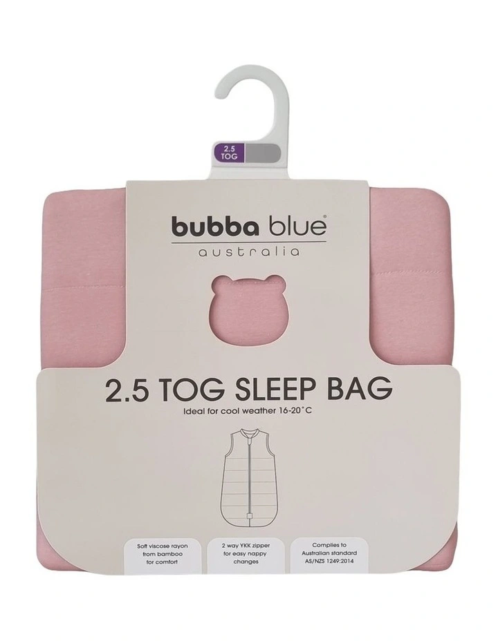 Sundae 2.5 TOG Sleeping Bag (3-12M) in Berry image 2
