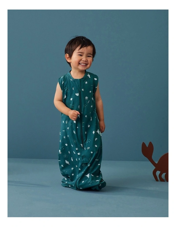 Jersey Sleep Suit Bag 0.2 in Blue image 4