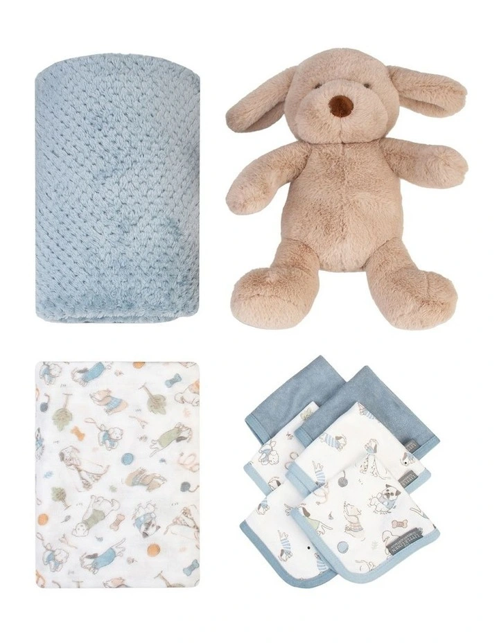 Little Linen Barklife Dog Boxed Gift Set image 1