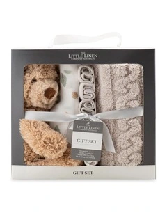 Boxed Gift Set in Brown