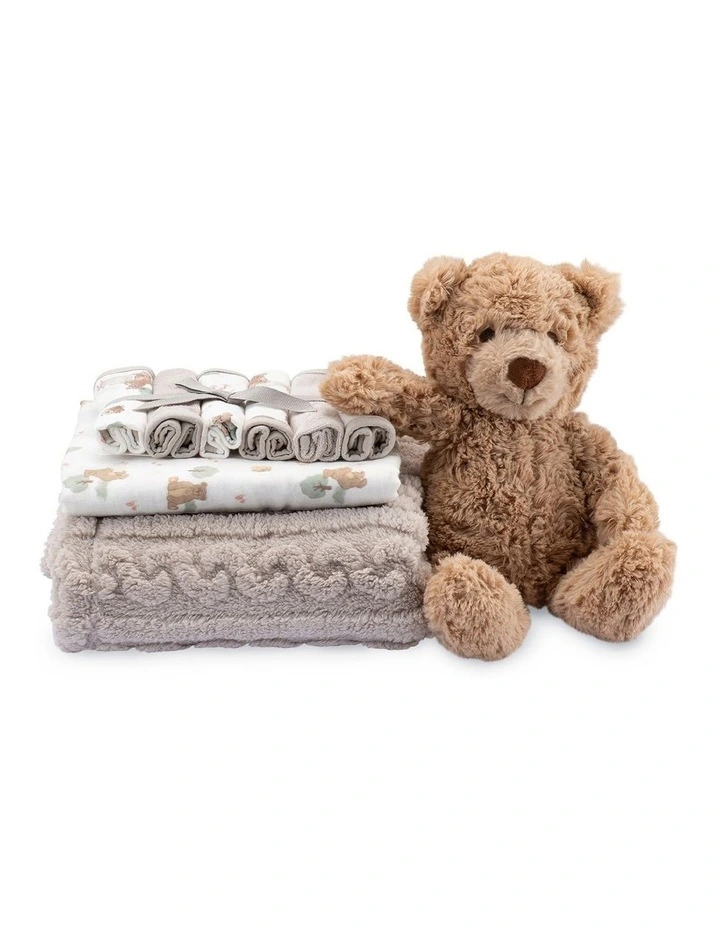 Boxed Gift Set in Brown image 3
