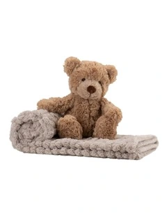 Willow Bear Plush Toy And Blanket