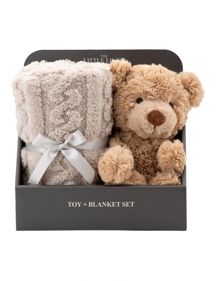 Willow Bear Plush Toy And Blanket image 2