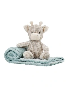 Savannah Giraffe Plush Toy & Blanket