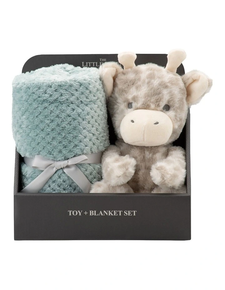 Savannah Giraffe Plush Toy & Blanket image 2