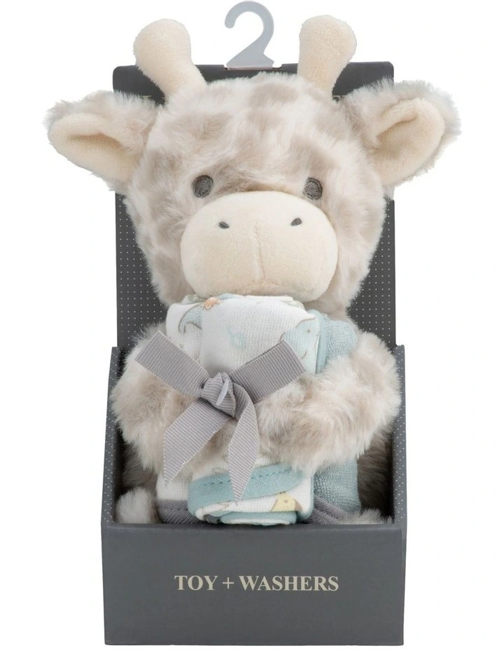 Plush Toy & Washers Savanna Giraffe image 1