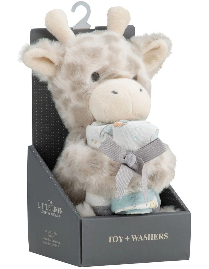 Plush Toy & Washers Savanna Giraffe image 2